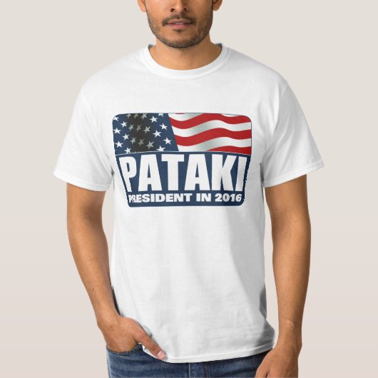 T-shirt Président de George Pataki en 2016 (Devant)