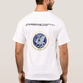 T-shirt Président de HJTS (Dos)