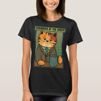 T-shirt Président de la Chat Bored