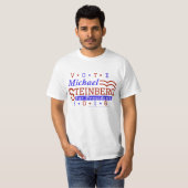 T-shirt Président de Michael Steinberg élection 2016 (Devant entier)