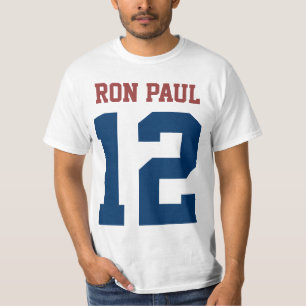 T-shirt Président de Ron Paul en 2012 (avant et dos)