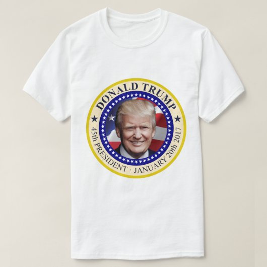 T-shirt Président des États-Unis de Donald Trump (Design devant)