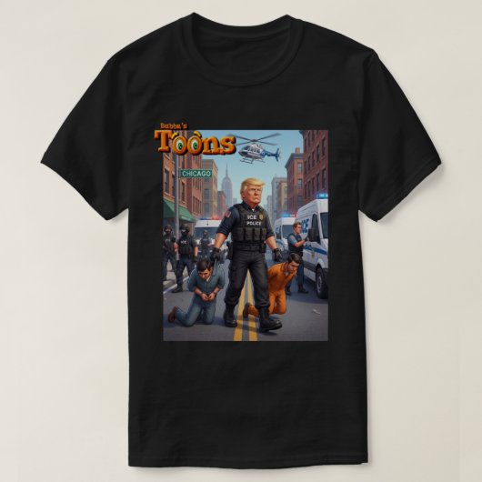 T-SHIRT PRESIDENT DONALD TRUMP (Design devant)