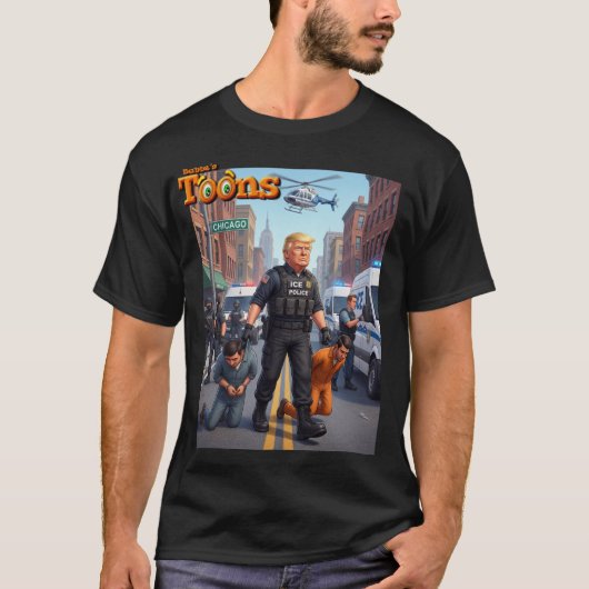 T-SHIRT PRESIDENT DONALD TRUMP (Devant)