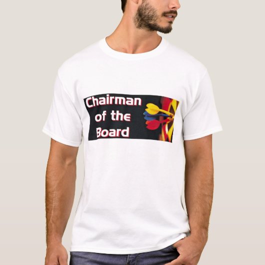 T-shirt Président du conseil d'administration - dards #2 (Devant)