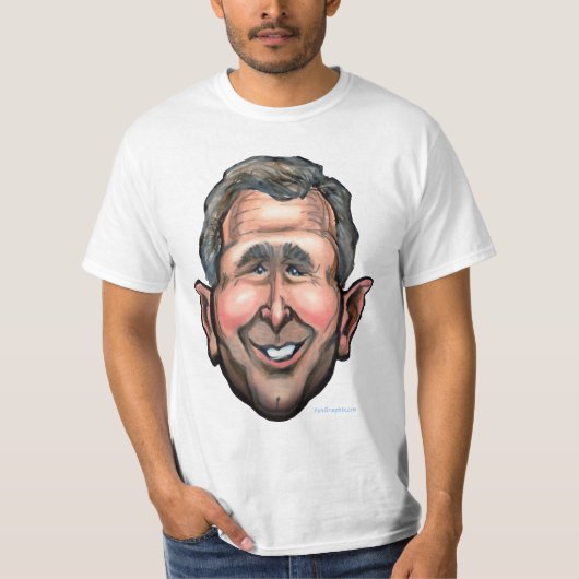 T-shirt Président George W Bush (Devant)