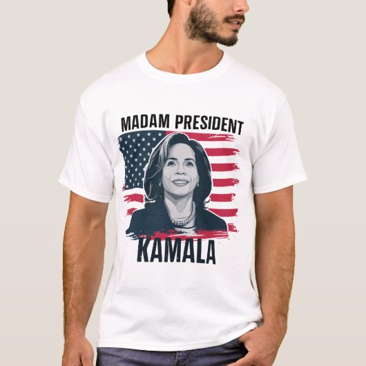 T-shirt Président Kamala Harris (Devant)