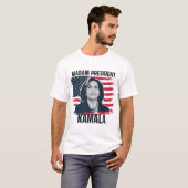 T-shirt Président Kamala Harris (Devant entier)