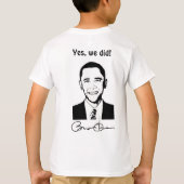 T-shirt Président Obama - Le sweatshirt à manches longues (Dos)