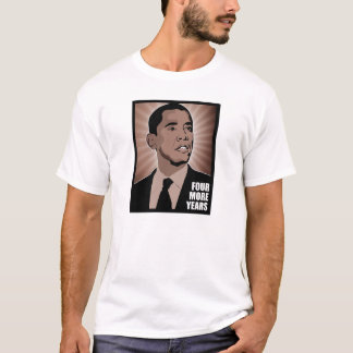 T-shirt président obama - quatre années supplémentaires