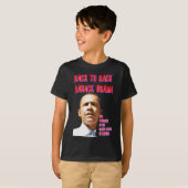 T-shirt Président Obama, retour à l'arrière_ (Devant entier)