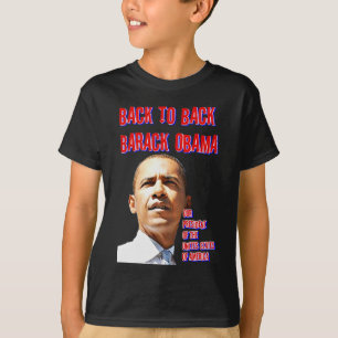 T-shirt Président Obama, retour à l'arrière_