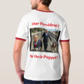 T-shirt Président ou marionnette (Dos)