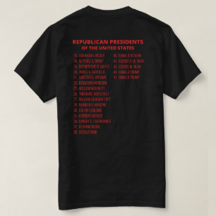 T-shirt Président républicain des États-Unis