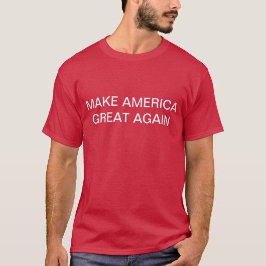 T-SHIRT PRÉSIDENT TRUMP (Devant)