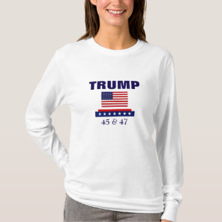 T-SHIRT PRÉSIDENT TRUMP 45 & 47