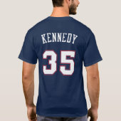 T-shirt PresidenTees #35 Kennedy (Dos)