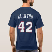 T-shirt Presidentees #42 Clinton (Dos)