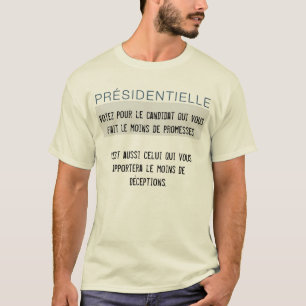 T-shirt Présidentielle