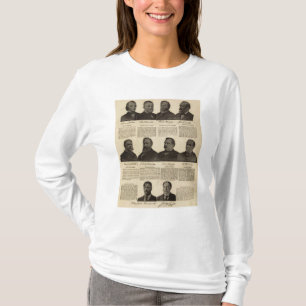 T-shirt Présidents USA, autographes, biographies