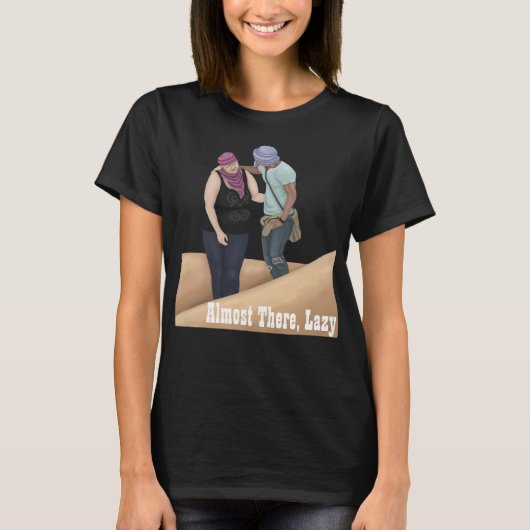 T-shirt Presque Là, Lazy (Devant)