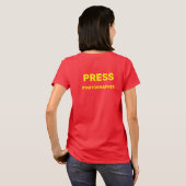 T-SHIRT PRESSE (Dos entier)