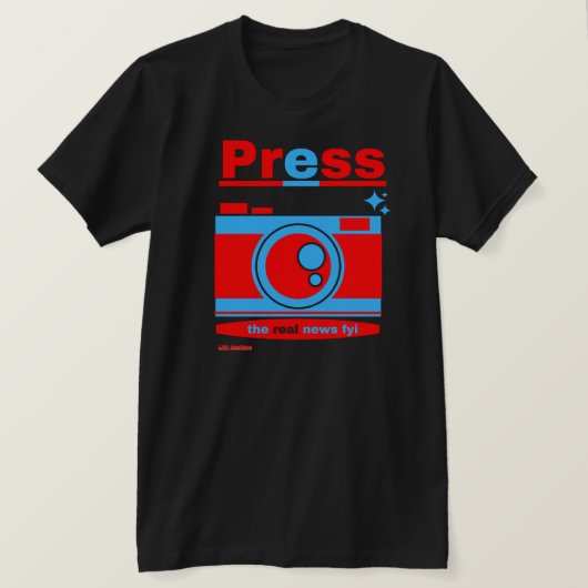 T-shirt "PRESSE" (Design devant)