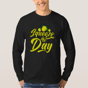 T-shirt Presse à jus Squeeze the Day T-