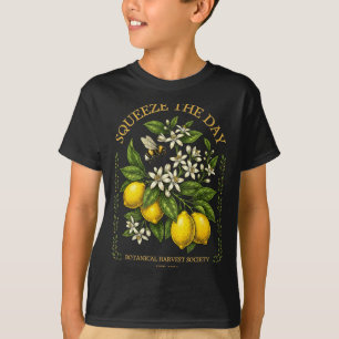 T-shirt Presser Le Jour Vintage Citron Abeille Botanique É