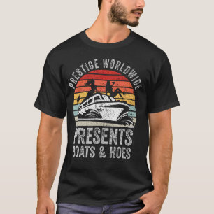 T-shirt Prestige Worldwide Présente Bateaux Et Poules Drôl