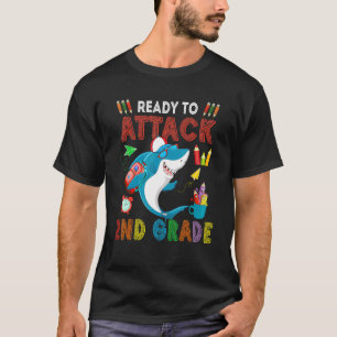 T-shirt Prêt À Attaquer Des Lunettes De Soleil De Requin D