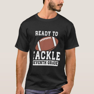 T-shirt Prêt À Atteindre La 7E Année De Retour À L'École S