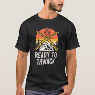 T-shirt Prêt à cogner Chasse Humour de chasseur Cible de t