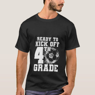 T-shirt Prêt À Commencer La 4E Année Premier Jour De L'Éco