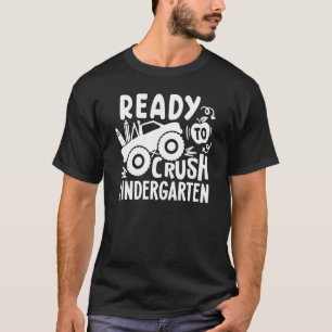 T-shirt Prêt À Écraser La Maternelle Camion Kinder Retour