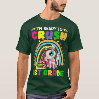 T-shirt Prêt À Écraser La Unicorne De 1Ème Année Retour À