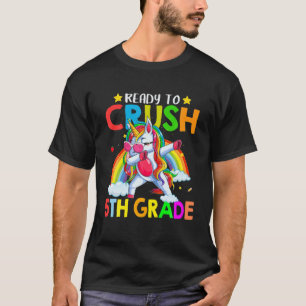 T-shirt Prêt À Écraser La Unicorne De 5Ème Année Dabb
