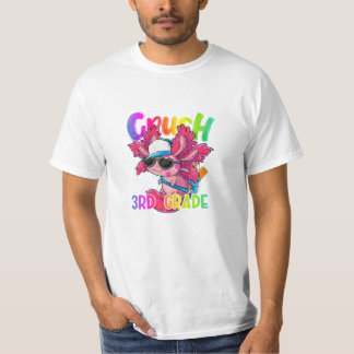 T-shirt Prêt à écraser l'axe de 3e année