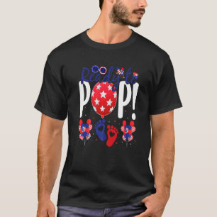 T-shirt Prêt À Pop 4 juillet Grossesse Faire-part Mo