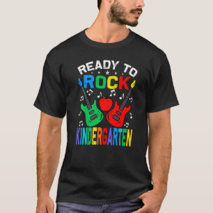 T-shirt Prêt À Renvoyer Le Jardin D'Enfants À L'École Guit