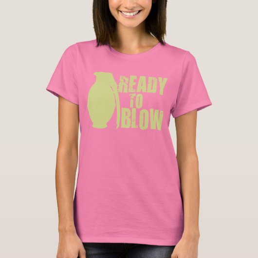 T-shirt Prêt à souffler (Devant)