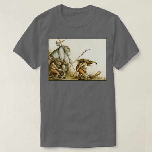 T-shirt Prêt pour la bataille 2 (Design devant)