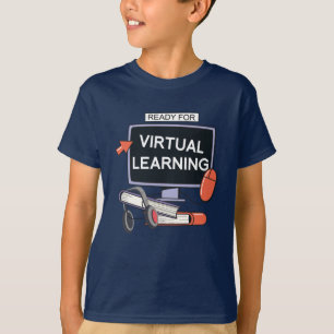 T-shirt Prêt pour l'apprentissage virtuel