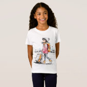 T-Shirt Prêt pour l'aventure (Devant entier)