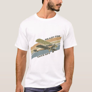 T-shirt Prêt pour le décollage - Aéronaute et Aéronautique
