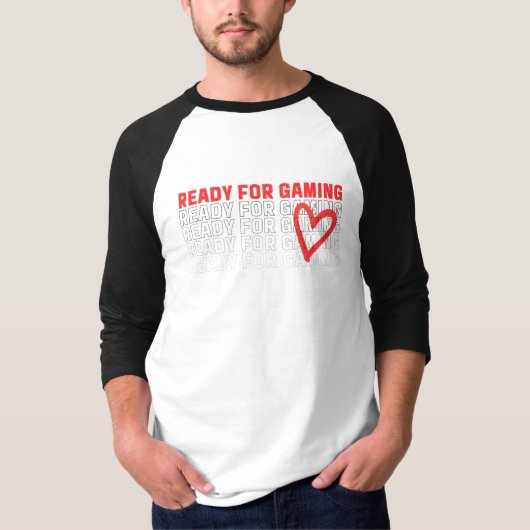 T-shirt Prêt pour le jeu (Devant)