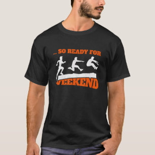T-shirt Prêt Pour Le Week-End Triple Jumper Track Et Field