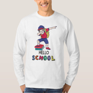 T-shirt Prêt pour l'école en ligne