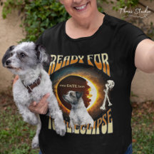 Prêt pour Total Eclipse 2024 Cute Dog Vintage