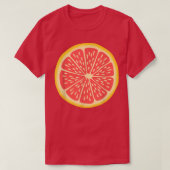 T-SHIRT PRETEND I'M A GRAPEFRUIT HALLOWEEN COSTUME RUBY (Design devant)